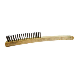 Josco 3 Row Stainless Steel Hand Brush