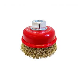 Josco 75mm Multi-Thread Tyre Cord Cup Brush