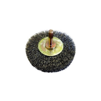 Josco 80mm High Speed Crimped Wheel Brush