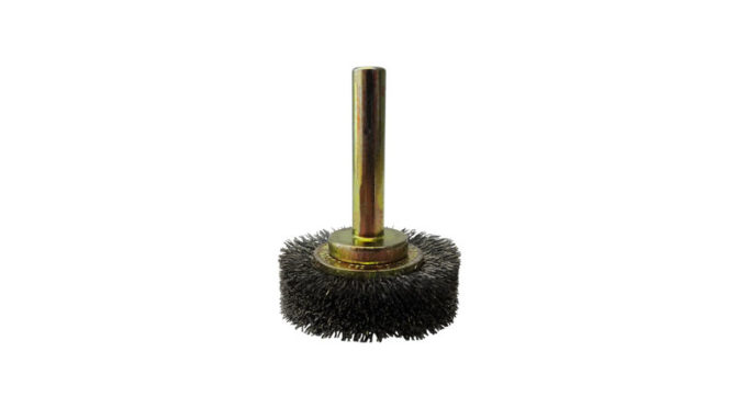 Josco 32mm x 6mm High Speed Narrow Wheel Decarbonising Brush