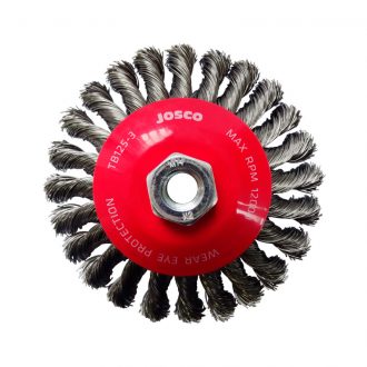 Josco 125mm Twistknot Bevel Brush