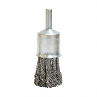 19mm Stainless Steel High Speed Twistknot End Brush