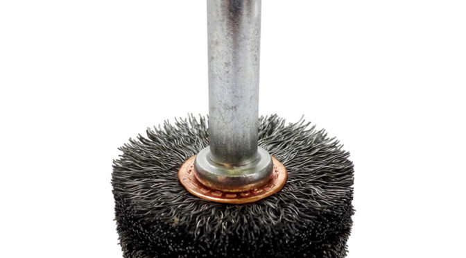 Josco 35mm High Speed Crimped Wheel Brush