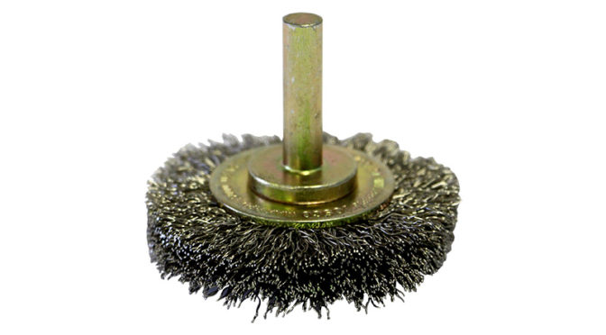 Josco 50mm x 8mm Stainless Steel High Speed Decarbonising Brush