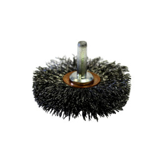 Josco 64mm High Speed Crimped Wheel Brush