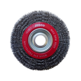 Josco 150mm x 22mm Multi-Bore Crimped Wheel Brush