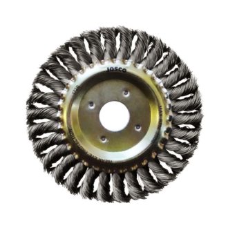 Josco 150mm x 13mm Multi-Bore Twistknot Wheel Brush