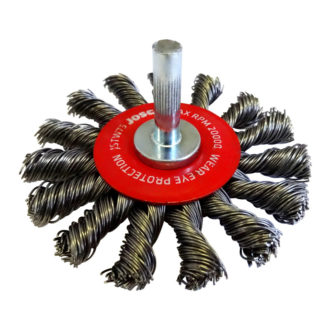 75mm High Speed Twistknot Wheel Brush